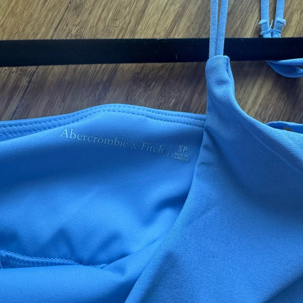 Abercrombie Traveler Mini Dress Blue - Picture 3 of 3